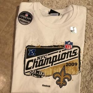 2009 new Orleans saints tee